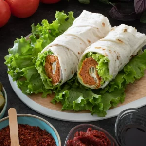 Vegan Kofteh Wrap Halal Food in Culver City