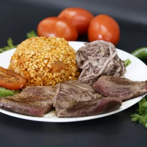 Lamb Kebab Plate Halal Food in Westwood